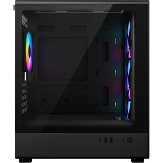 Cooler Master Elite 350 táp nélküli ablakos MT Mini Tower számítógépház fekete