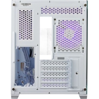 Cooler Master Elite 481 Wood táp nélküli ablakos MT Mini Tower számítógépház fehér