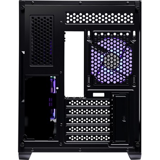 Cooler Master Elite 481 Wood táp nélküli ablakos MT Mini Tower számítógépház fekete