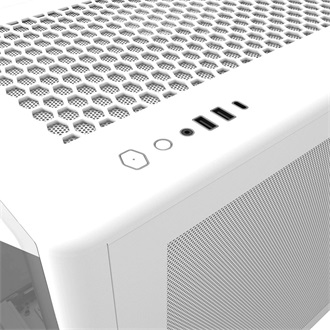 Cooler Master Elite 600 táp nélküli ablakos Mid Tower számítógépház fekete
