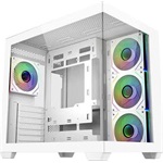 Cooler Master Elite 681 táp nélküli ablakos Mid Tower számítógépház fehér