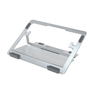 Cooler Master ErgoStand Air notebook hűtőpad / állvány ezüst