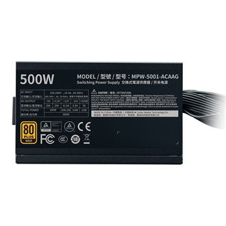 Cooler Master G500 Gold ATX desktop tápegység 500W 80+ Gold