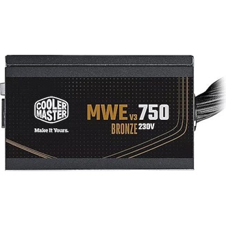 Cooler Master MWE 750 230V V3 ATX desktop tápegység 750W 80+ Bronze BOX