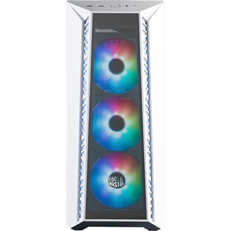 Cooler Master MasterBox 520 Mesh táp nélküli ablakos Mid Tower számítógépház fehér