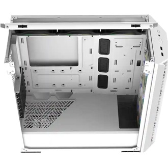 Cooler Master MasterBox 520 Mesh táp nélküli ablakos Mid Tower számítógépház fehér