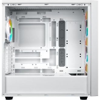 Cooler Master MasterBox 600 táp nélküli ablakos Mid Tower számítógépház fehér