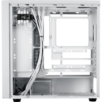 Cooler Master MasterBox 600 táp nélküli ablakos Mid Tower számítógépház fehér
