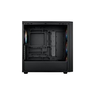 Cooler Master MasterBox 600 táp nélküli ablakos Mid Tower számítógépház fekete