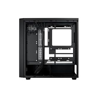 Cooler Master MasterBox 600 táp nélküli ablakos Mid Tower számítógépház fekete
