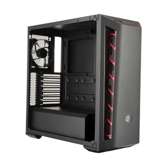Cooler Master MasterBox MB500L táp nélküli ablakos MT Mini Tower számítógépház fekete-szürke
