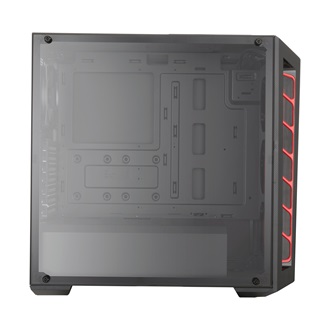 Cooler Master MasterBox MB500L táp nélküli ablakos MT Mini Tower számítógépház fekete-szürke