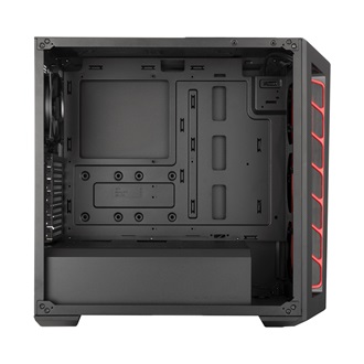 Cooler Master MasterBox MB500L táp nélküli ablakos MT Mini Tower számítógépház fekete-szürke