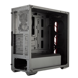 Cooler Master MasterBox MB500L táp nélküli ablakos MT Mini Tower számítógépház fekete-szürke