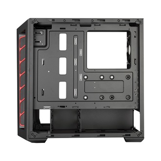 Cooler Master MasterBox MB500L táp nélküli ablakos MT Mini Tower számítógépház fekete-szürke