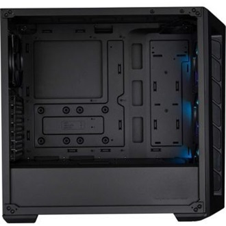Cooler Master MasterBox MB520 ARBG táp nélküli ablakos Mid Tower számítógépház fekete