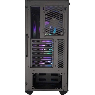 Cooler Master MasterBox MB520 ARBG táp nélküli ablakos Mid Tower számítógépház fekete
