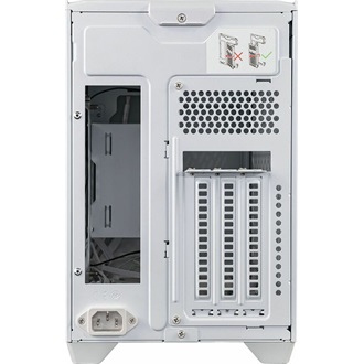 Cooler Master MasterBox NR200P V2 táp nélküli SFF számítógépház fehér