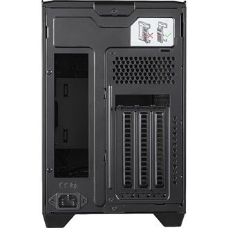 Cooler Master MasterBox NR200P V2 táp nélküli SFF számítógépház fekete