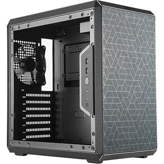 Cooler Master MasterBox Q500L táp nélküli Mid Tower számítógépház fekete