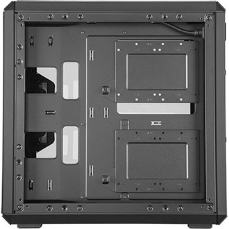 Cooler Master MasterBox Q500L táp nélküli Mid Tower számítógépház fekete