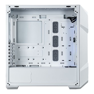 Cooler Master MasterBox TD500 Mesh V2 ARGB táp nélküli ablakos Mid Tower számítógépház fehér