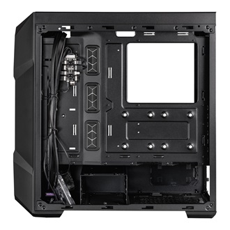 Cooler Master MasterBox TD500 Mesh V2 ARGB táp nélküli ablakos Mid Tower számítógépház fekete