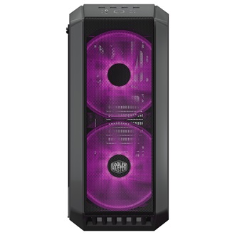 Cooler Master MasterCase HAF 500 táp nélküli ablakos Mid Tower számítógépház fekete