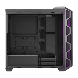 Cooler Master MasterCase HAF 500 táp nélküli ablakos Mid Tower számítógépház fekete
