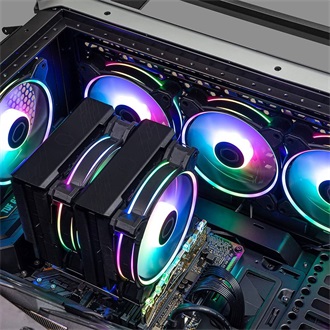 Cooler Master MasterFan MF140 HALO2 rendszerhűtő ventilátor fekete