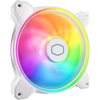 Cooler Master MasterFan MF140 Halo2 rendszerhűtő ventilátor fehér
