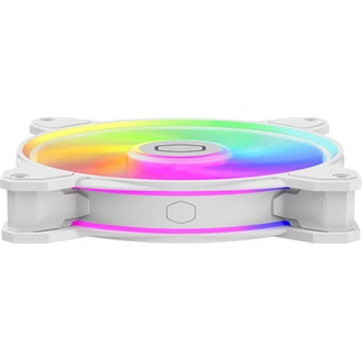 Cooler Master MasterFan MF140 Halo2 rendszerhűtő ventilátor fehér