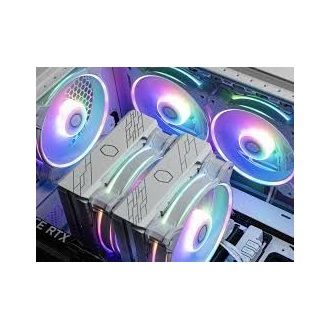 Cooler Master MasterFan MF140 Halo2 rendszerhűtő ventilátor fehér