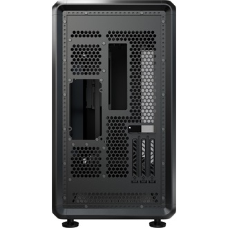 Cooler Master MasterFrame 360 Panorama táp nélküli ablakos Mid Tower számítógépház fekete