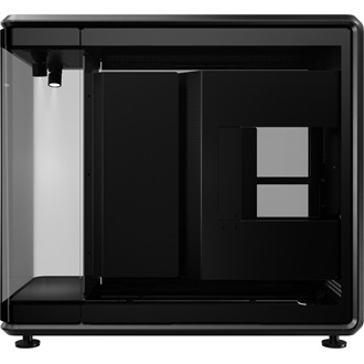 Cooler Master MasterFrame 360 Panorama táp nélküli ablakos Mid Tower számítógépház fekete
