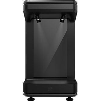 Cooler Master MasterFrame 360 Stage LCD táp nélküli ablakos Mid Tower számítógépház fekete