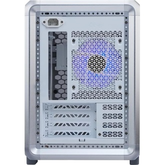 Cooler Master MasterFrame 400 Mesh táp nélküli ablakos MT Mini Tower számítógépház ezüst