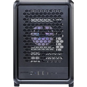 Cooler Master MasterFrame 400 Mesh táp nélküli ablakos MT Mini Tower számítógépház fekete
