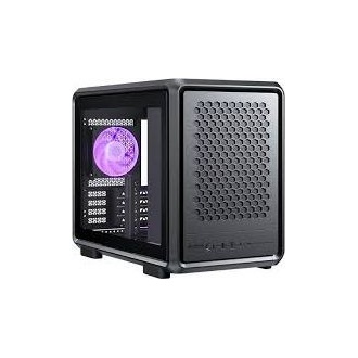 Cooler Master MasterFrame 400 Mesh táp nélküli ablakos MT Mini Tower számítógépház fekete