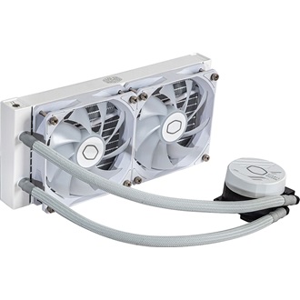 Cooler Master MasterLiquid 240L Core ARGB White processzor vízhűtő fehér
