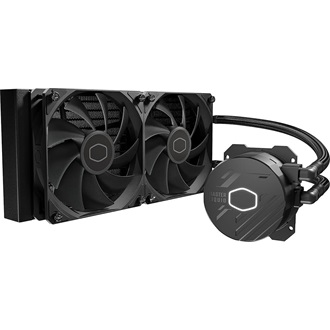 Cooler Master MasterLiquid 240L Core processzor vízhűtő fekete