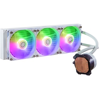 Cooler Master MasterLiquid 360L Core ARGB processzor vízhűtő fehér