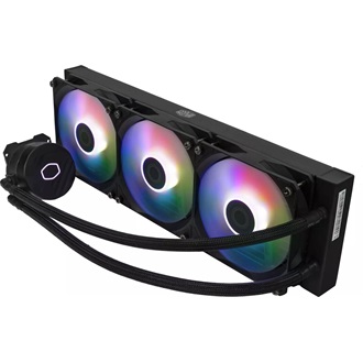 Cooler Master MasterLiquid 360L Core ARGB processzor vízhűtő fekete