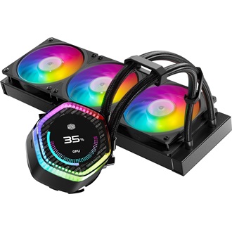 Cooler Master MasterLiquid 360 ION processzor vízhűtő fekete