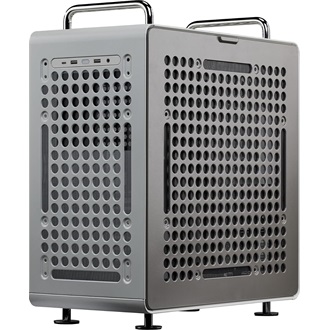 Cooler Master QUBE 540 táp nélküli ablakos Mid Tower számítógépház ezüst (Moonstone)