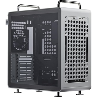 Cooler Master QUBE 540 táp nélküli ablakos Mid Tower számítógépház ezüst (Moonstone)