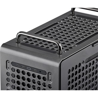 Cooler Master QUBE 540 táp nélküli ablakos Mid Tower számítógépház fekete (Stardust Iron)