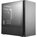 Cooler Master Silencio S400 táp nélküli ablakos MT Mini Tower számítógépház fekete