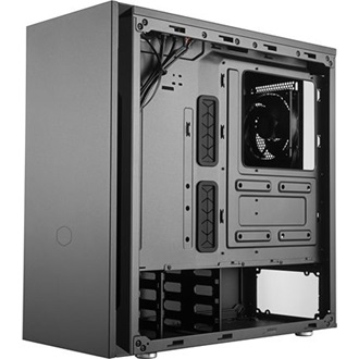 Cooler Master Silencio S600 táp nélküli ablakos Mid Tower számítógépház fekete