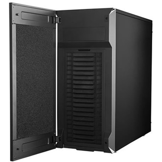 Cooler Master Silencio S600 táp nélküli ablakos Mid Tower számítógépház fekete